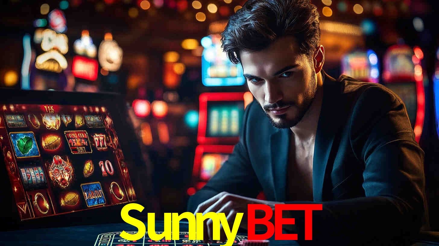 Interfaz de la app móvil SunnyBet en un smartphone moderno