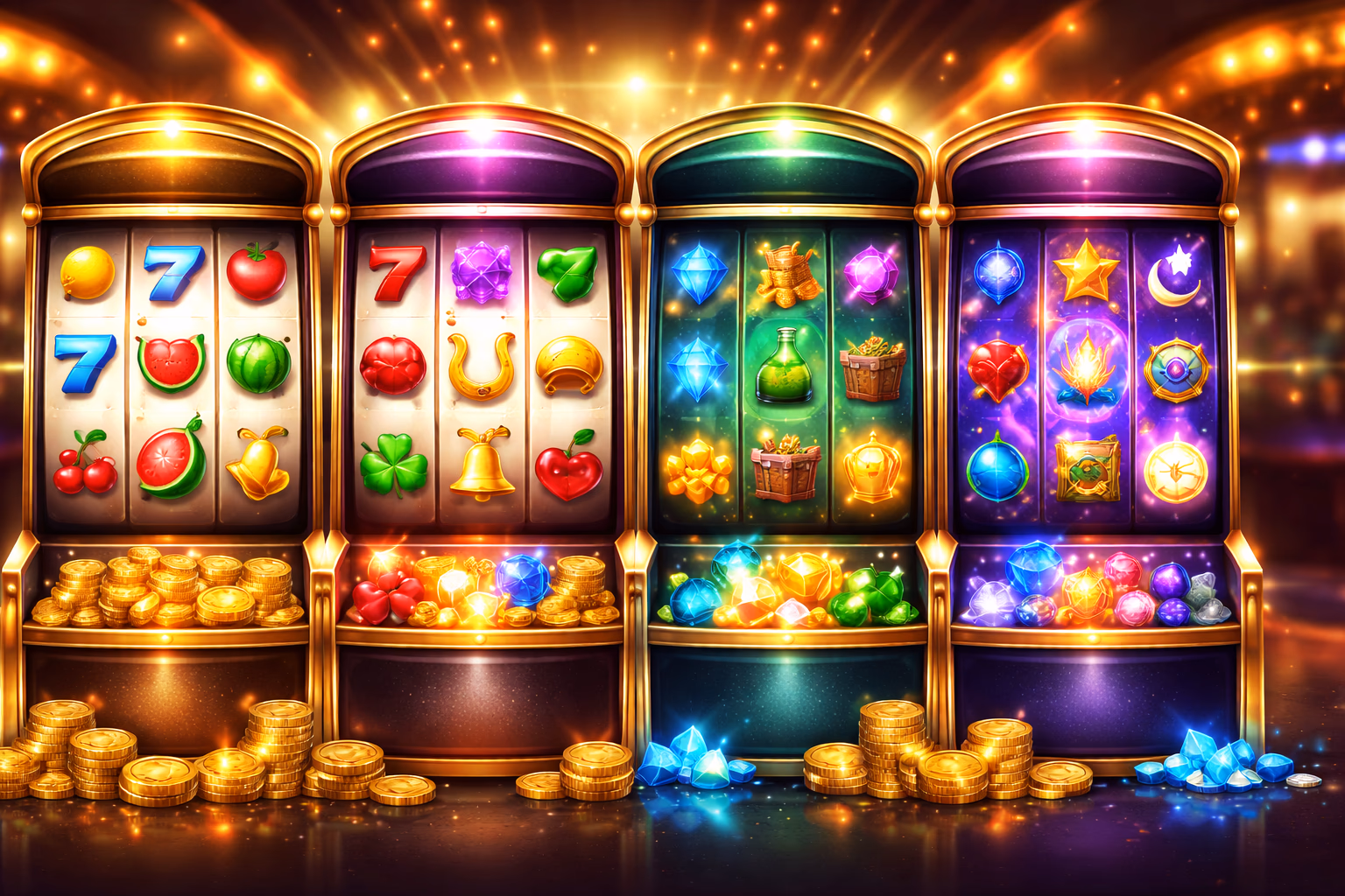 Tragamonedas destacadas y categorías de carretes SunnyBet